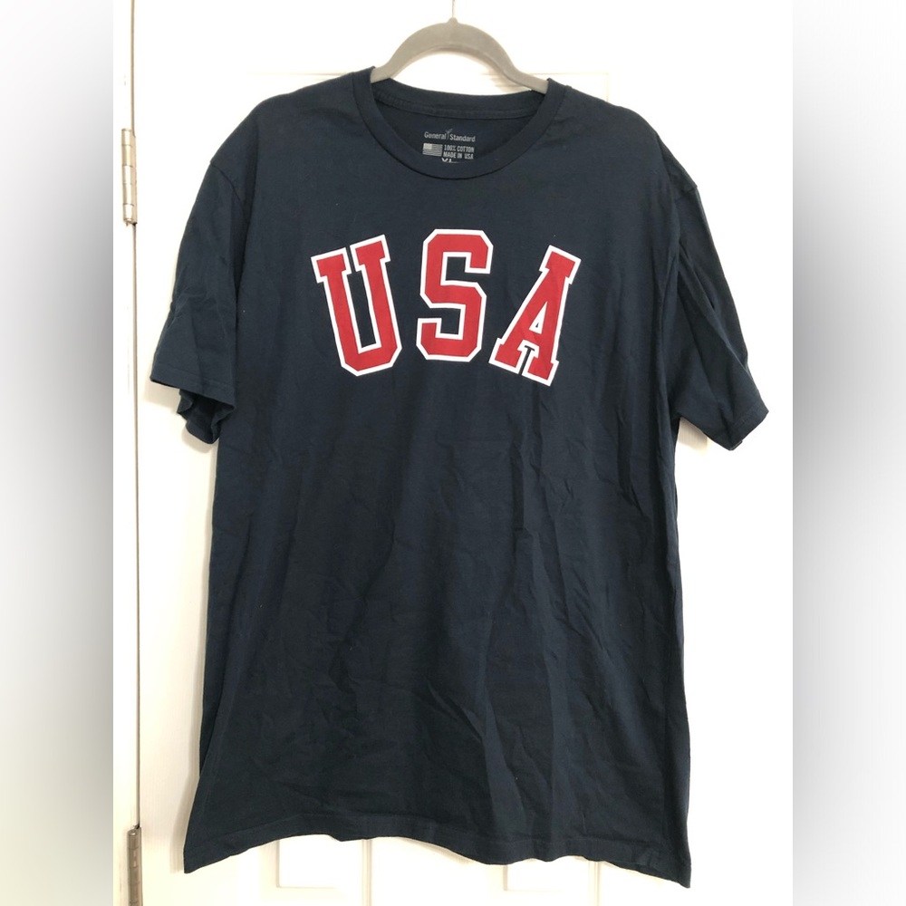 USA General Standard 100% cotton‎ made in the USA men’s size XL tee shirt
